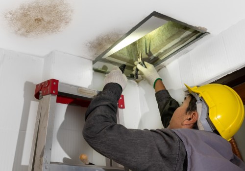 Does water damaged ceiling need to be replaced?