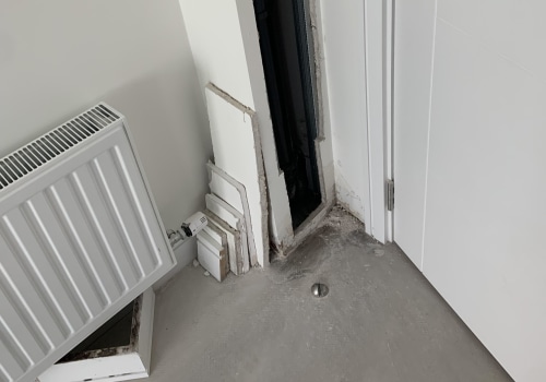 Does plaster need to be replaced if it gets wet?